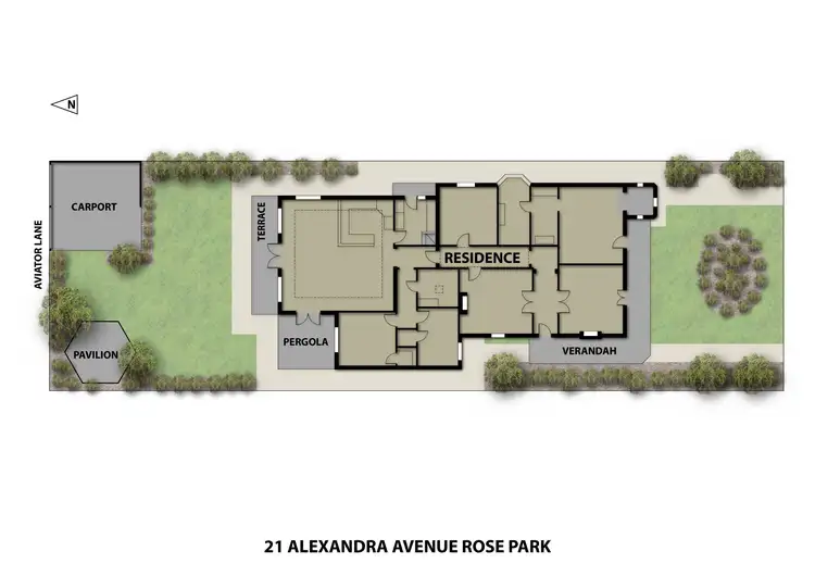Floorplan of Homely house listing, 21 Alexandra Avenue, Rose Park SA 5067