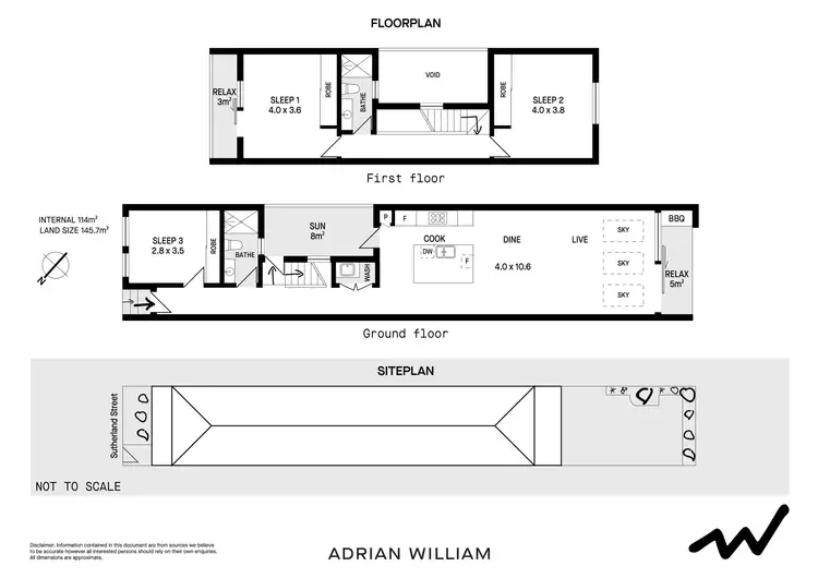 Floorplan of Homely house listing, 2 Sutherland Street, St Peters NSW 2044