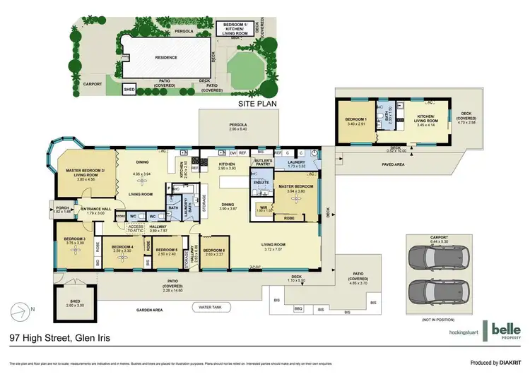 Floorplan of Homely house listing, 97 High Street, Glen Iris VIC 3146