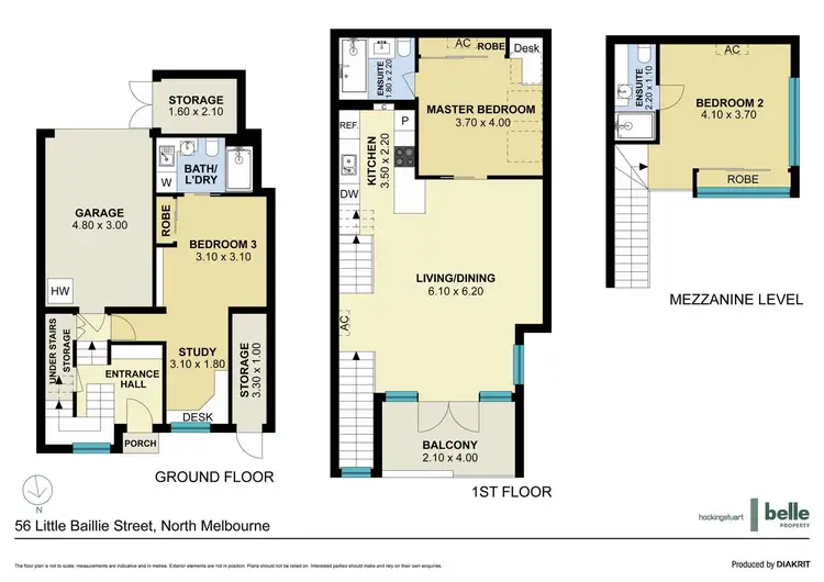 Floorplan of Homely house listing, 56 Little Baillie Street, North Melbourne VIC 3051