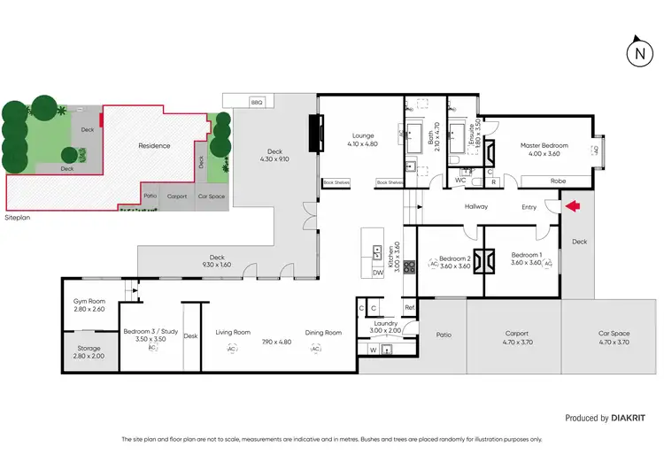 Floorplan of Homely house listing, 17 Shamrock Street, Brunswick West VIC 3055