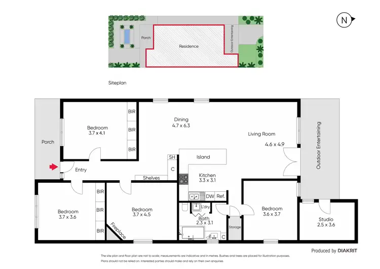 Floorplan of Homely house listing, 131 Victoria Street, Brunswick VIC 3056