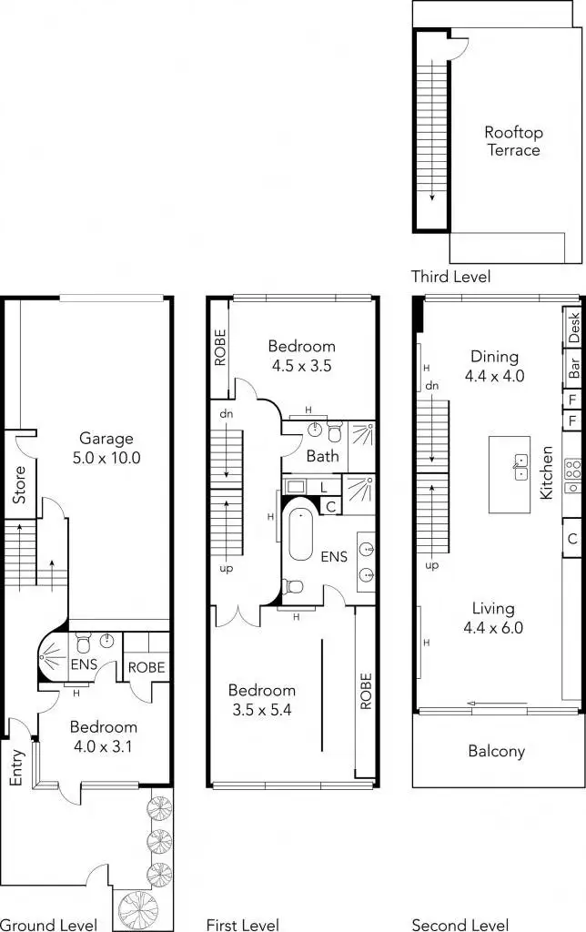 Floorplan of Homely apartment listing, 91 Rathdowne Street, Carlton VIC 3053