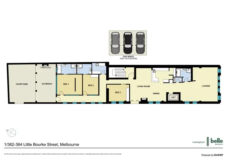 Floorplan of Homely apartment listing, 1/362 Little Bourke Street, Melbourne VIC 3000