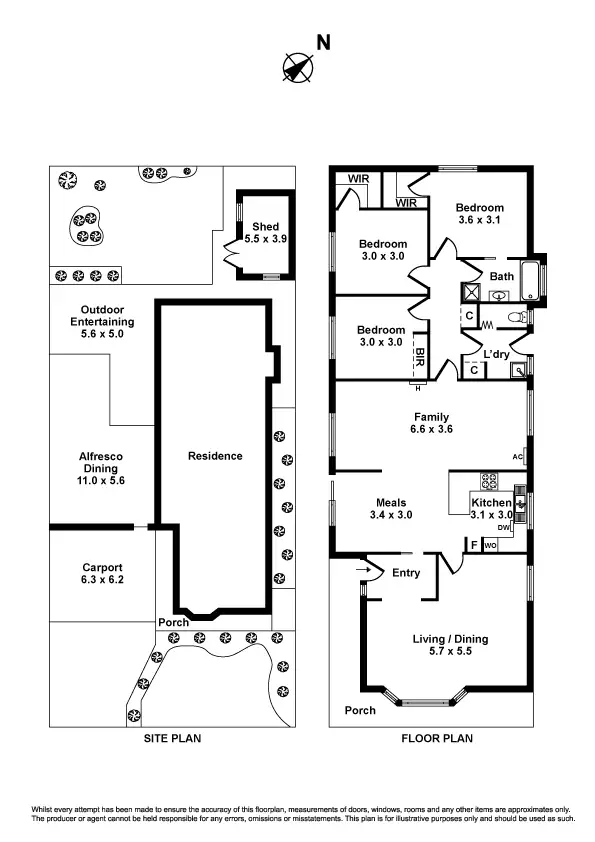 Floorplan of Homely house listing, 32 Hoddle Way, Altona Meadows VIC 3028