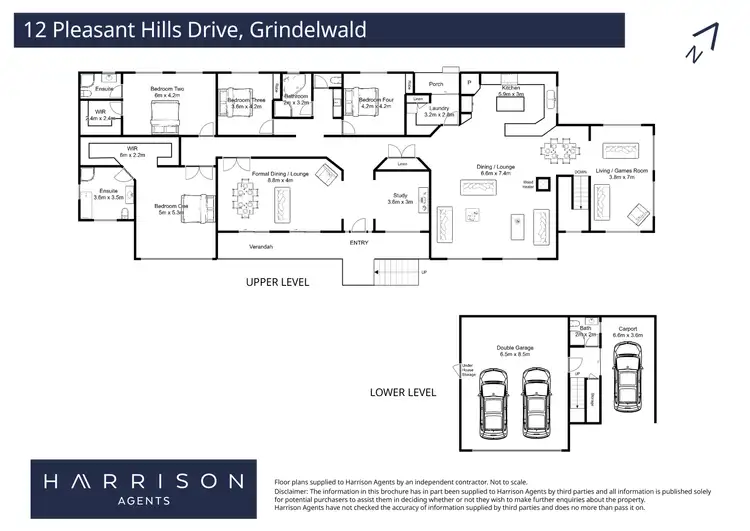 Floorplan of Homely house listing, 12 Pleasant Hills Drive, Grindelwald TAS 7277