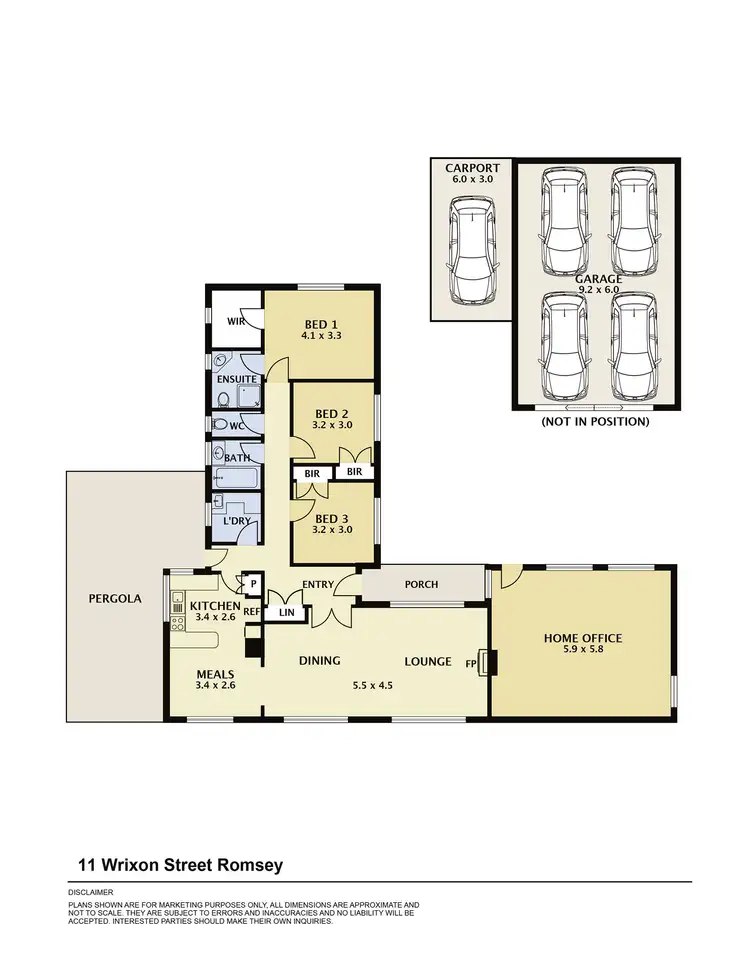 Floorplan of Homely house listing, 11 Wrixon Street, Romsey VIC 3434