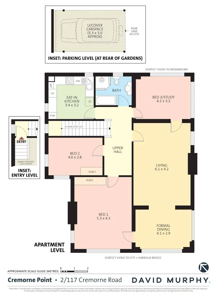 Floorplan of Homely apartment listing, 2/117 Cremorne Road, Cremorne Point NSW 2090