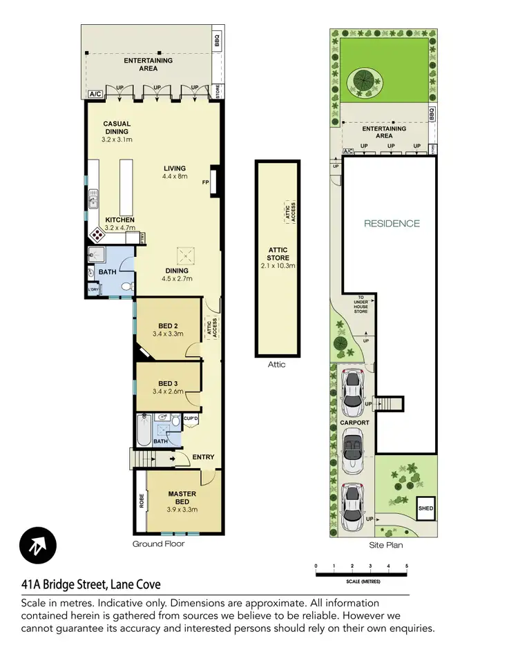 Floorplan of Homely house listing, 41a Bridge Street, Lane Cove NSW 2066