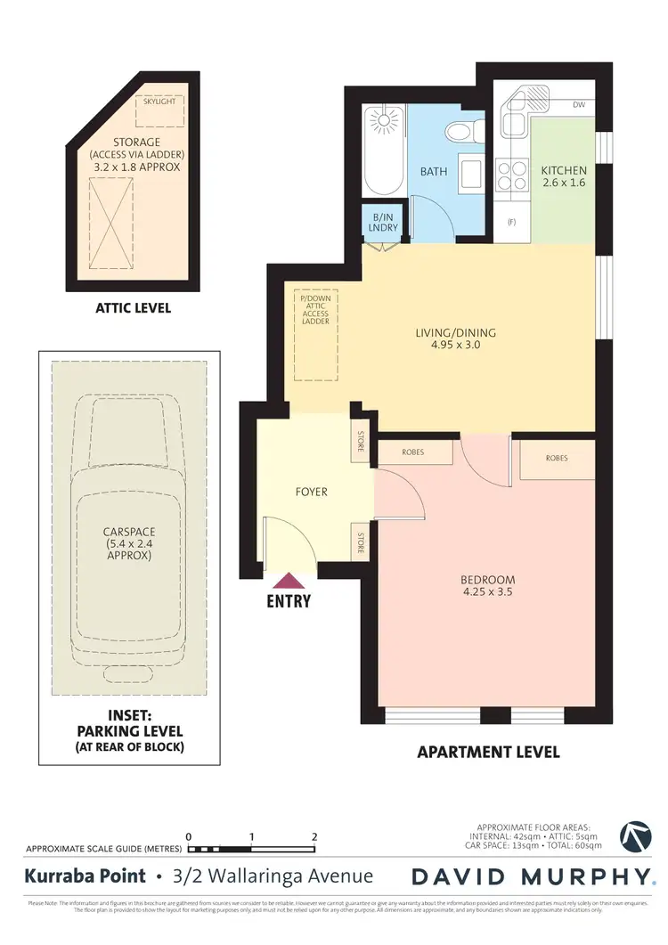 Floorplan of Homely apartment listing, 3/2 Wallaringa Avenue, Neutral Bay NSW 2089