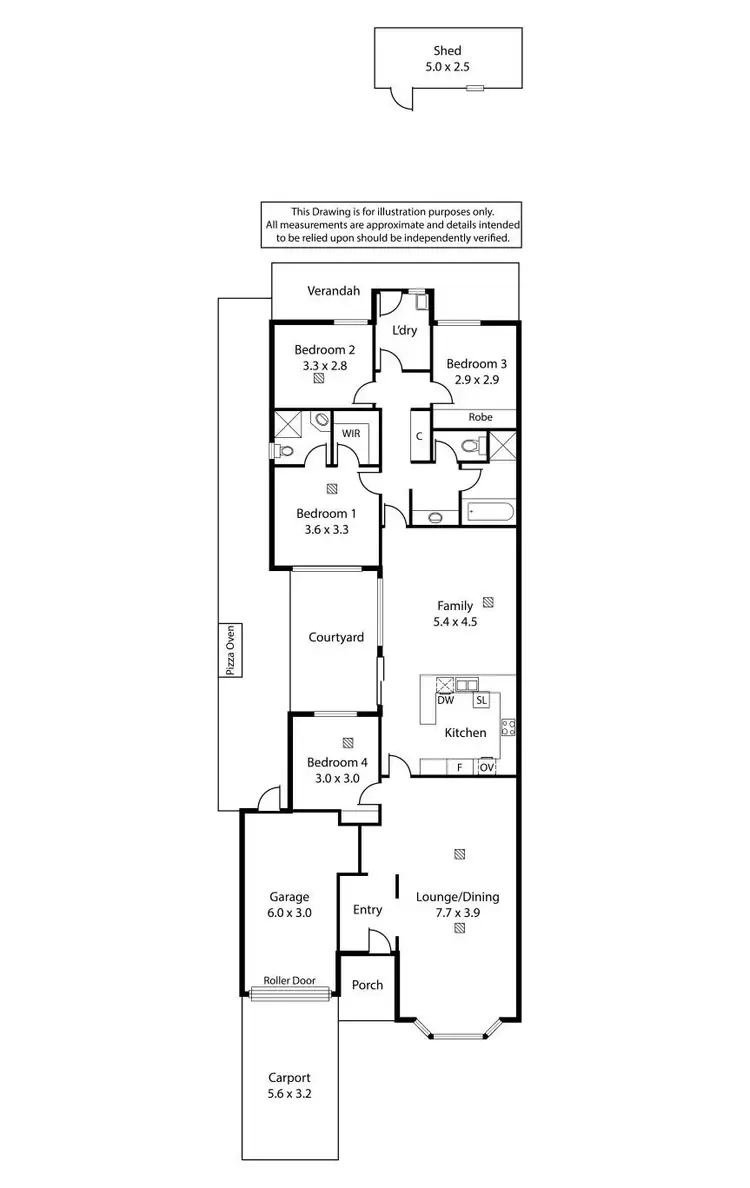 Floorplan of Homely house listing, 37A Annesley Avenue, Trinity Gardens SA 5068