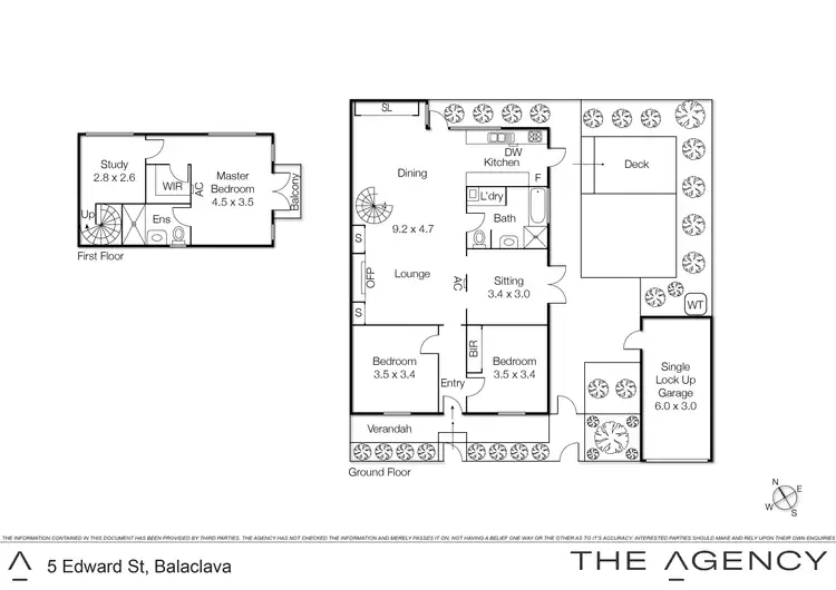 Floorplan of Homely house listing, 5 Edward Street, Balaclava VIC 3183