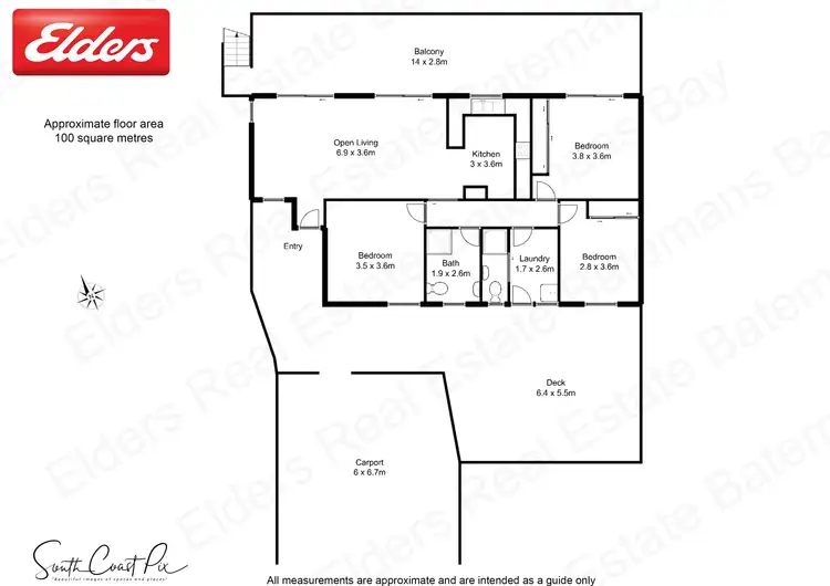 Floorplan of Homely house listing, 28 Long Beach Road, Long Beach NSW 2536