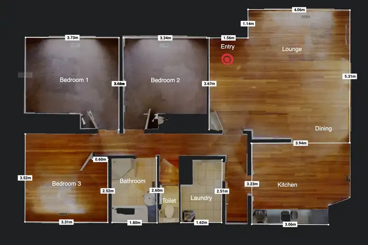 Floorplan of Homely house listing, 16 Culcairn Drive, Frankston South VIC 3199