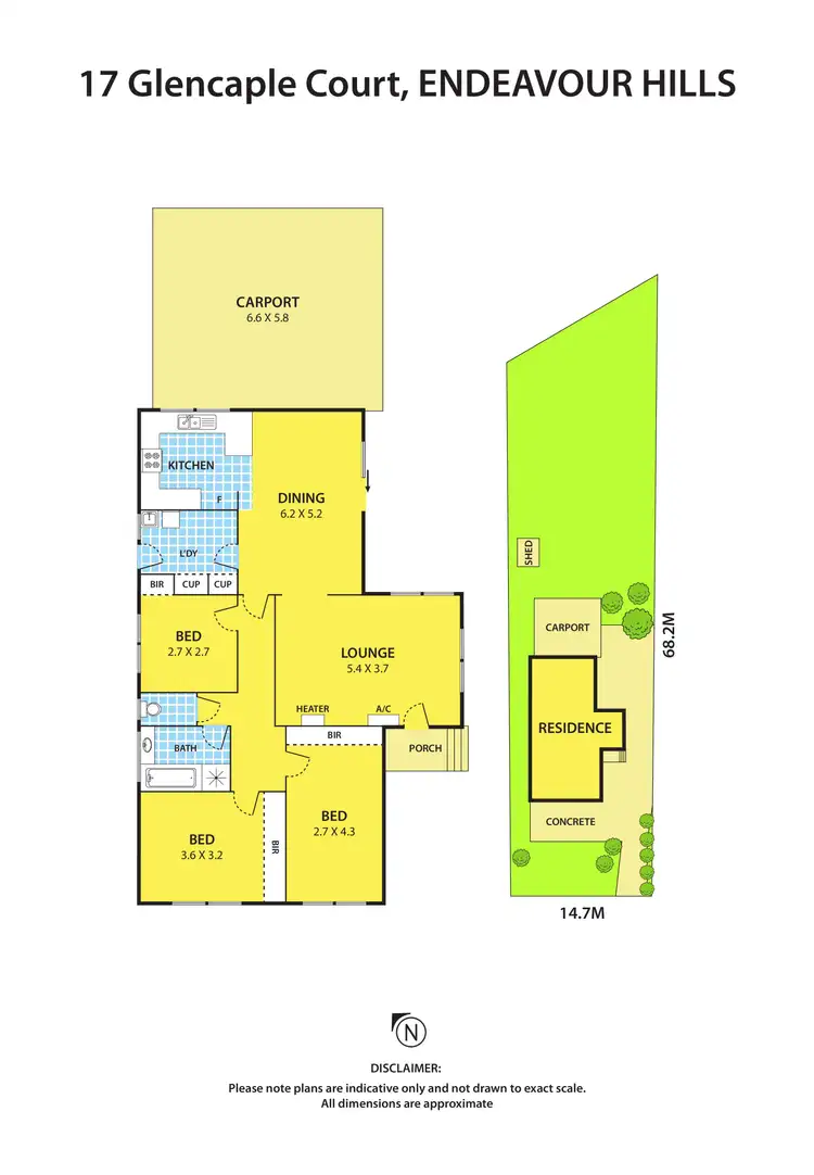Floorplan of Homely house listing, 17 Glencaple Court, Endeavour Hills VIC 3802