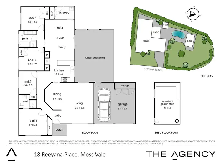 Floorplan of Homely house listing, 18 Reeyana Place, Moss Vale NSW 2577