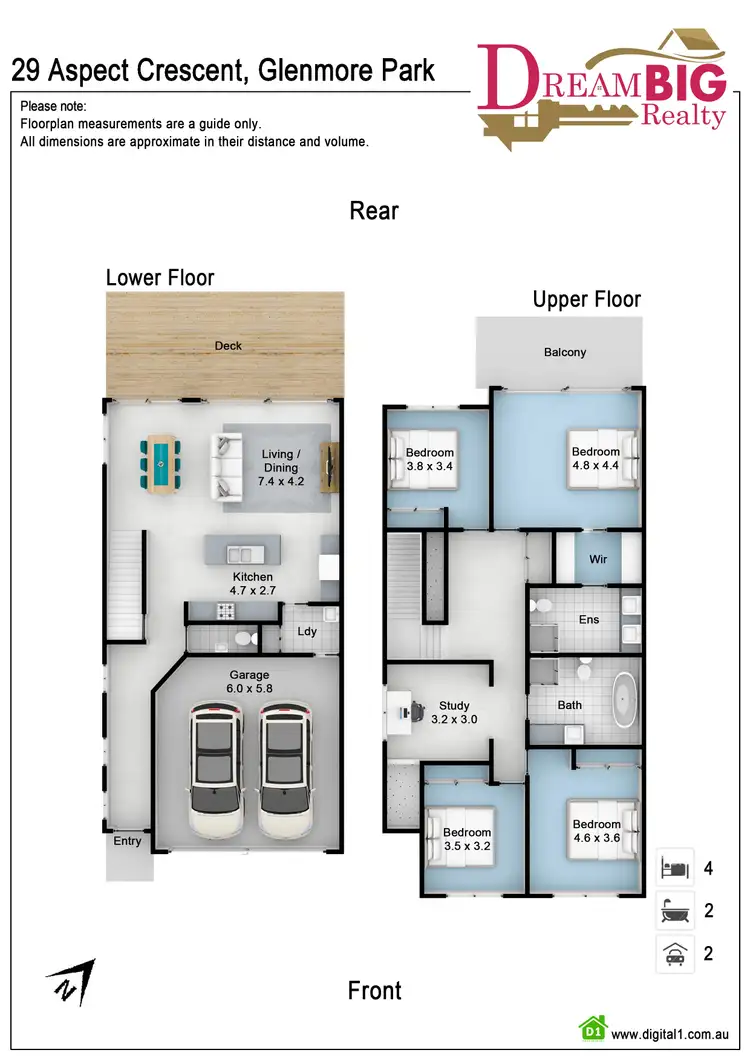 Floorplan of Homely house listing, 29 Aspect Crescent, Glenmore Park NSW 2745