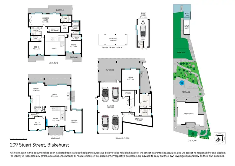 Floorplan of Homely house listing, 209 Stuart Street, Blakehurst NSW 2221
