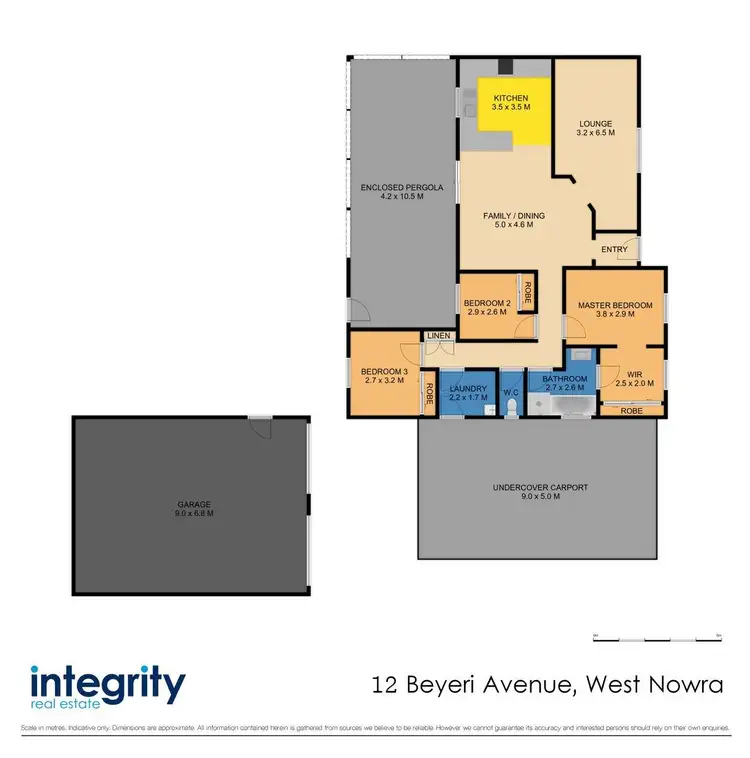 Floorplan of Homely house listing, 12 Beyeri Avenue, West Nowra NSW 2541