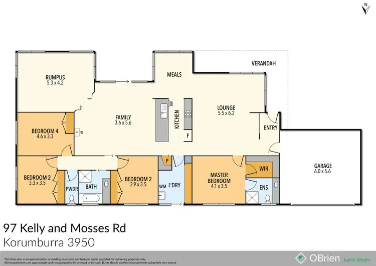 Floorplan of Homely rural property listing, 97 Kelly And Mosses Road, Korumburra VIC 3950