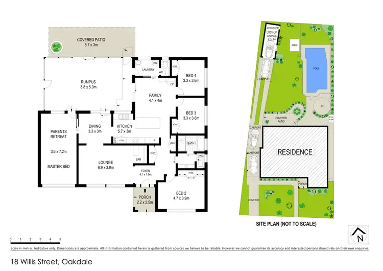 Floorplan of Homely house listing, 18 Willis Street, Oakdale NSW 2570