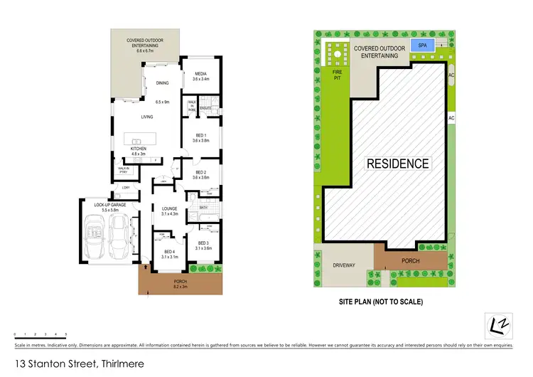 Floorplan of Homely house listing, 13 Stanton Street, Thirlmere NSW 2572