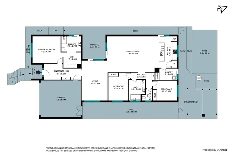 Floorplan of Homely house listing, 24 Corringa Way, Craigieburn VIC 3064