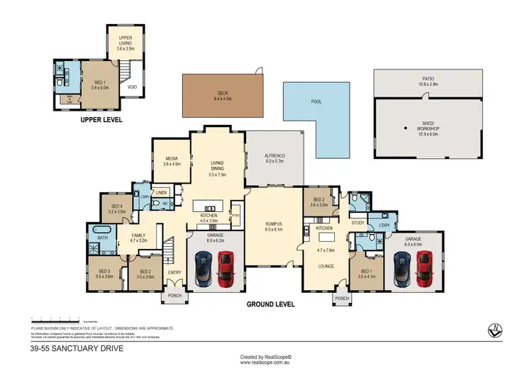 Floorplan of Homely land listing, 39-55 Sanctuary Drive, Cornubia QLD 4130