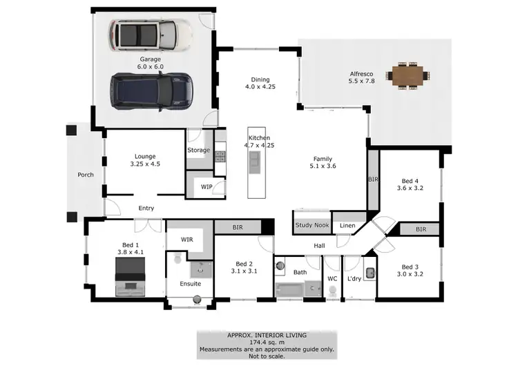 Floorplan of Homely house listing, 11 Middleton Crescent, Wodonga VIC 3690