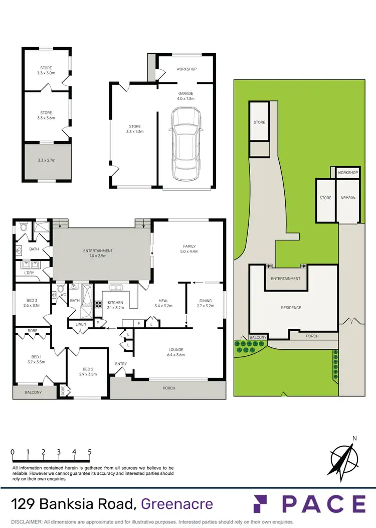 Floorplan of Homely house listing, 129 Banksia Road, Greenacre NSW 2190