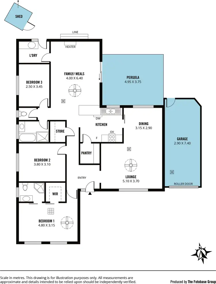 Floorplan of Homely house listing, 30 Sherwood Avenue, Happy Valley SA 5159