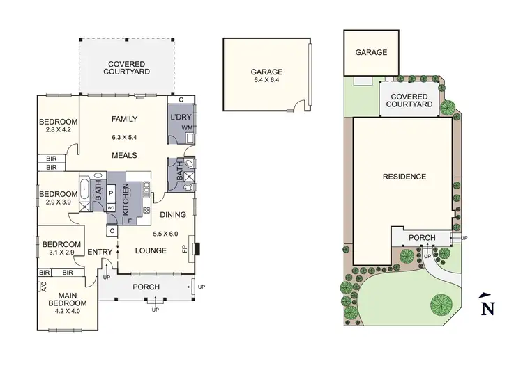 Floorplan of Homely house listing, 1/19 Vinter Avenue, Croydon VIC 3136