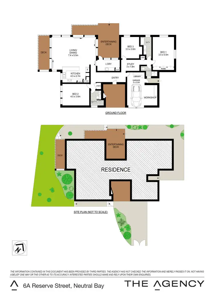 Floorplan of Homely house listing, 6A Reserve Street, Neutral Bay NSW 2089