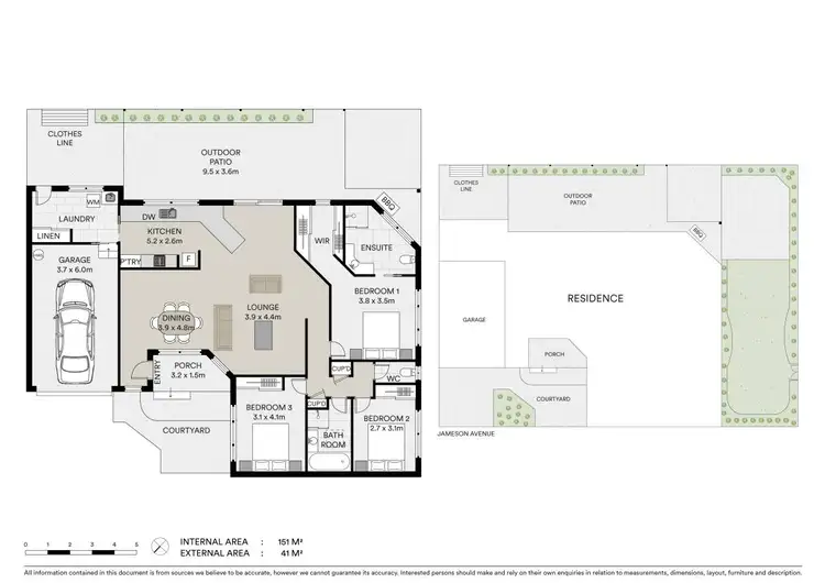 Floorplan of Homely unit listing, 8/3-5 Jameson Avenue, East Ballina NSW 2478