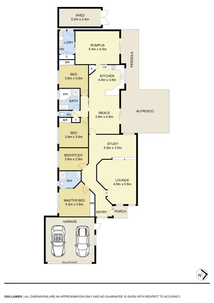 Floorplan of Homely house listing, 5 Diamond Court, Hillside VIC 3037