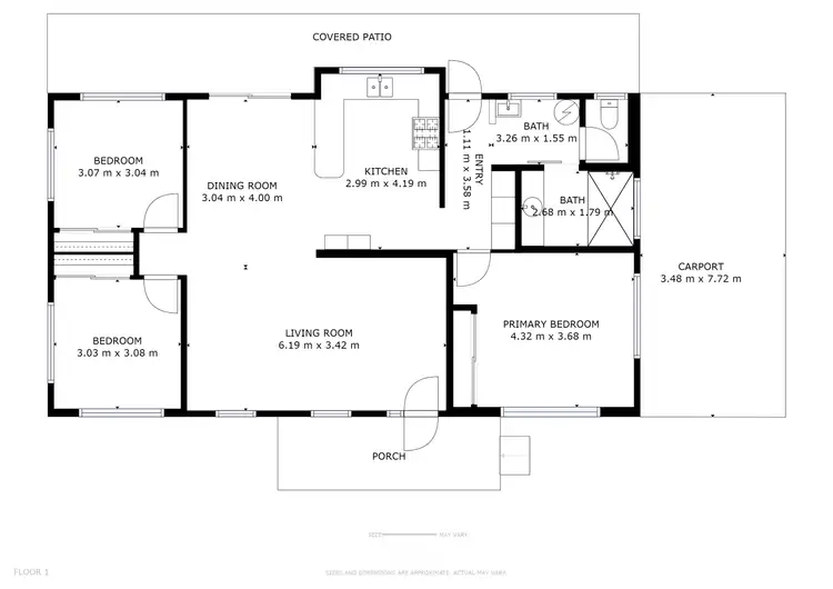 Floorplan of Homely house listing, 58 Wirrah Close, Bayview Heights QLD 4868