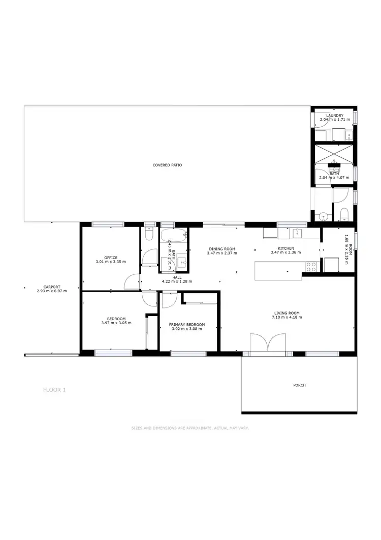 Floorplan of Homely house listing, 15 McLaughlin Road, Bentley Park QLD 4869