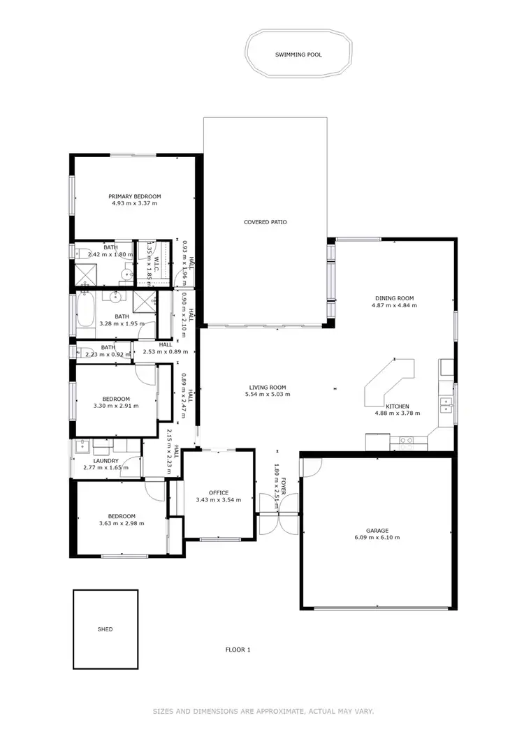 Floorplan of Homely house listing, 10A Mango Drive, Earlville QLD 4870