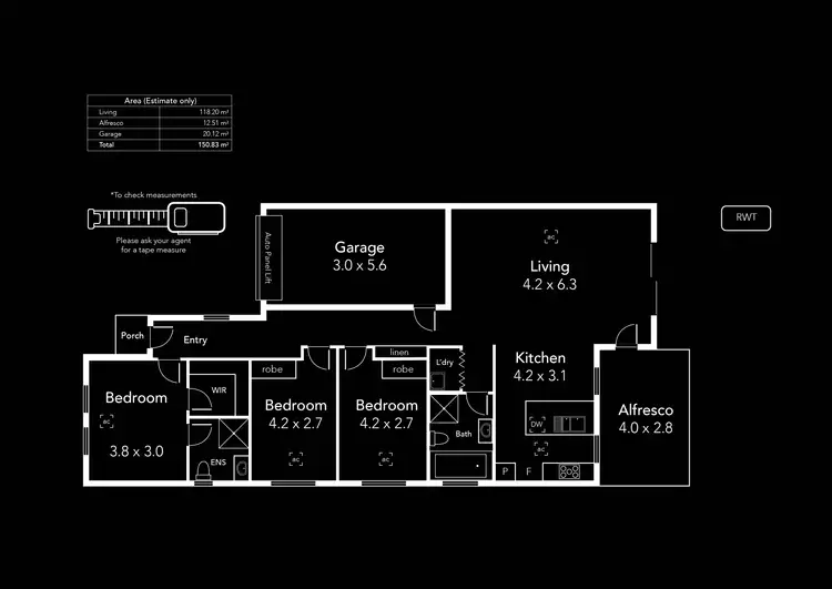 Floorplan of Homely house listing, 3/5 Rosemary Street, Woodville West SA 5011