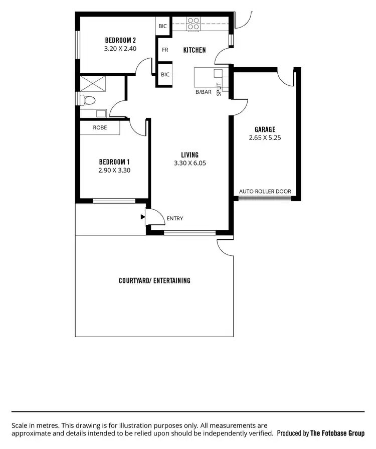 Floorplan of Homely unit listing, 6/263-265 Marion Road, Marleston SA 5033