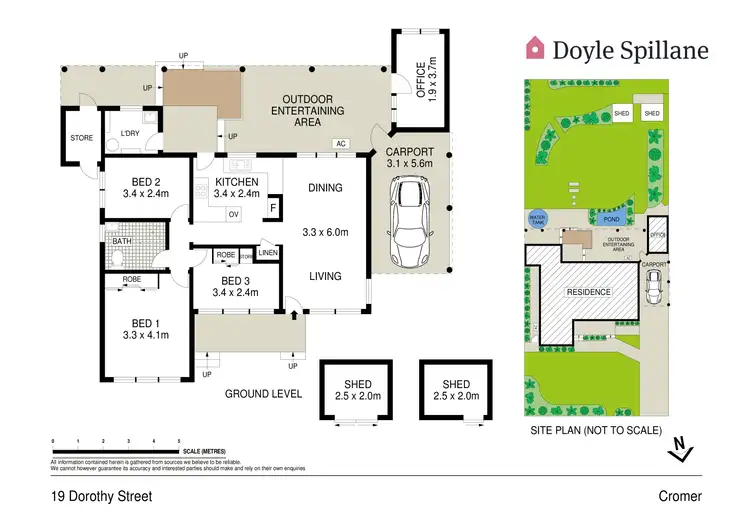 Floorplan of Homely house listing, 19 Dorothy Street, Cromer NSW 2099