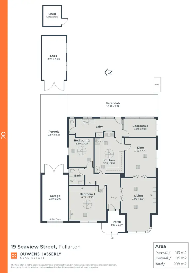 Floorplan of Homely house listing, 19 Seaview Street, Fullarton SA 5063