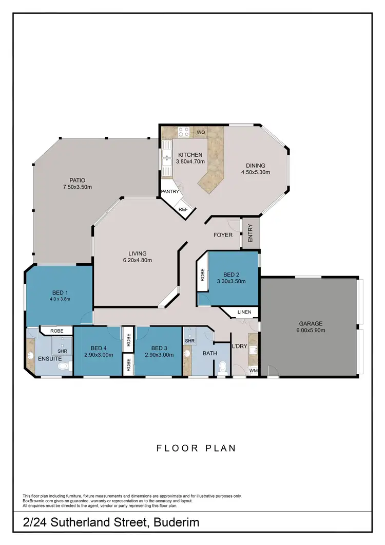 Floorplan of Homely house listing, Lot 2/24 Sutherland Street, Buderim QLD 4556