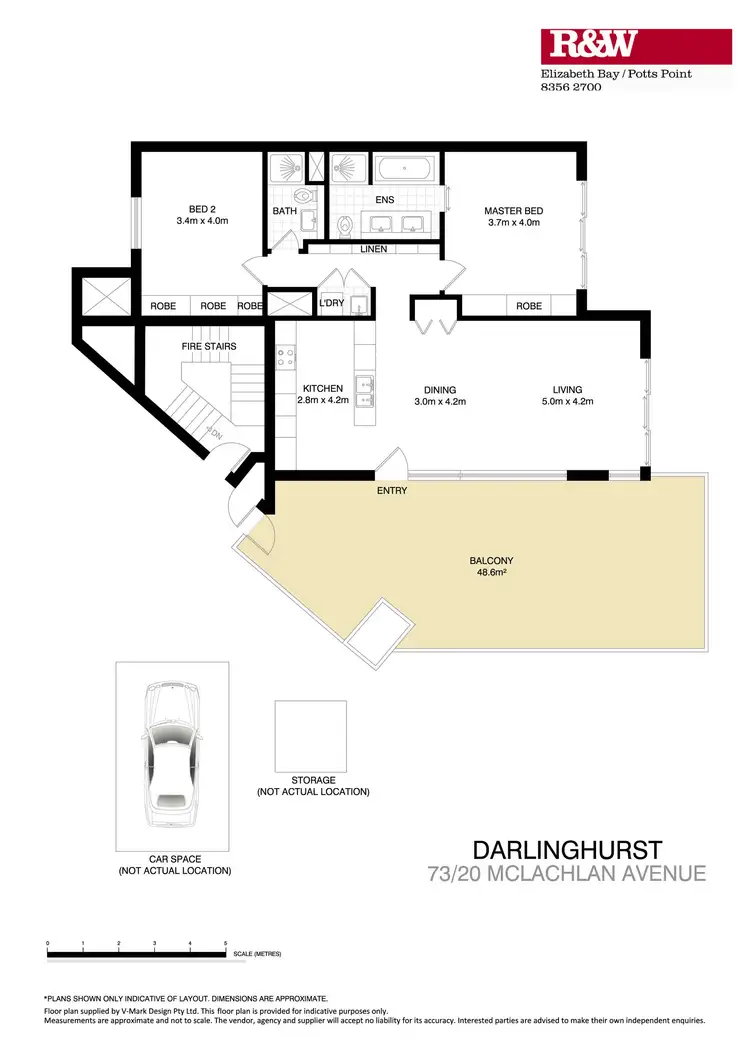 Floorplan of Homely apartment listing, 73/20 McLachlan Avenue, Rushcutters Bay NSW 2011