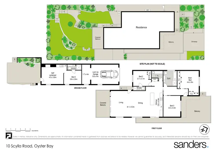 Floorplan of Homely house listing, 10 Scylla Road, Oyster Bay NSW 2225