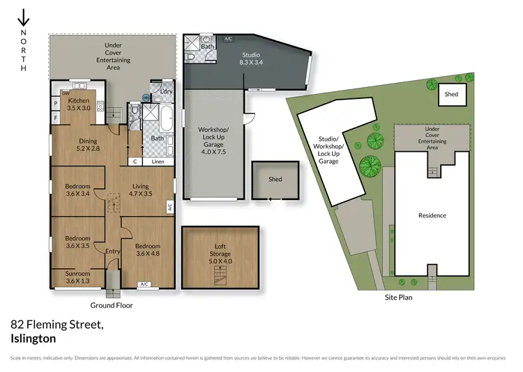 Floorplan of Homely house listing, 82 Fleming Street, Islington NSW 2296