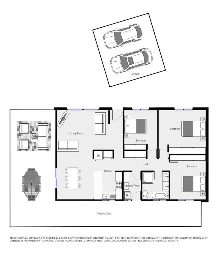 Floorplan of Homely house listing, 10 Centennial Drive, Mildura VIC 3500