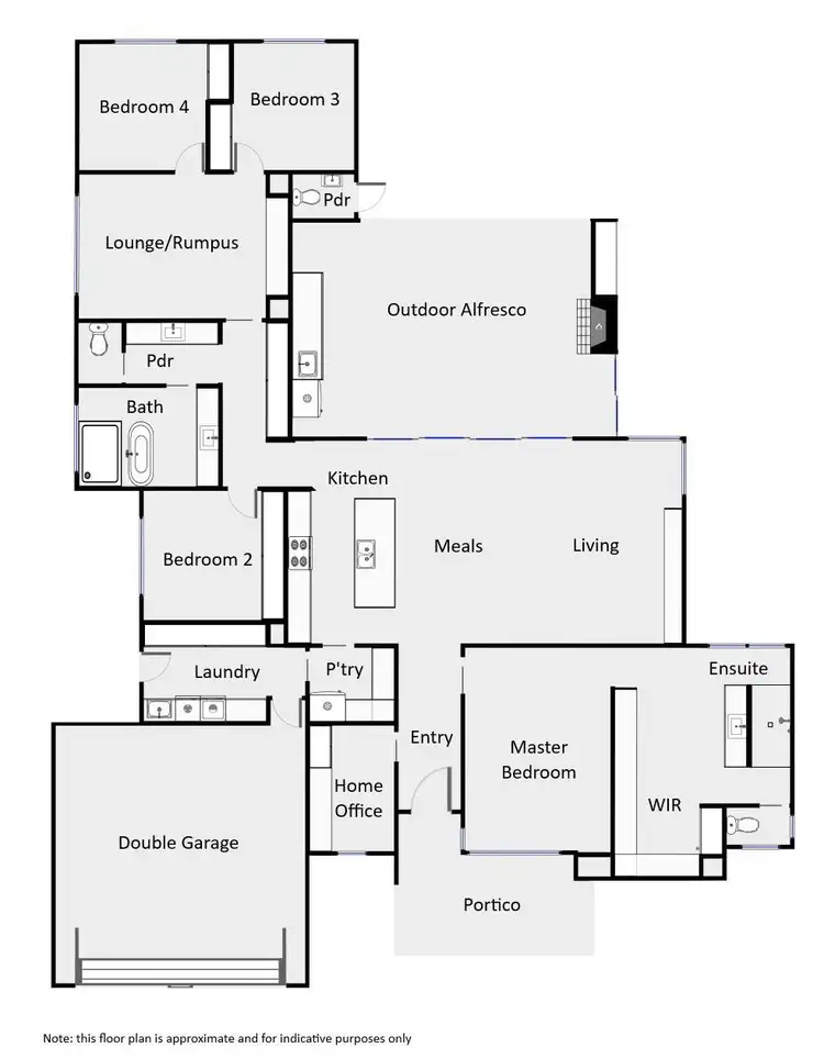 Floorplan of Homely house listing, 3 Windsor Court, Irymple VIC 3498