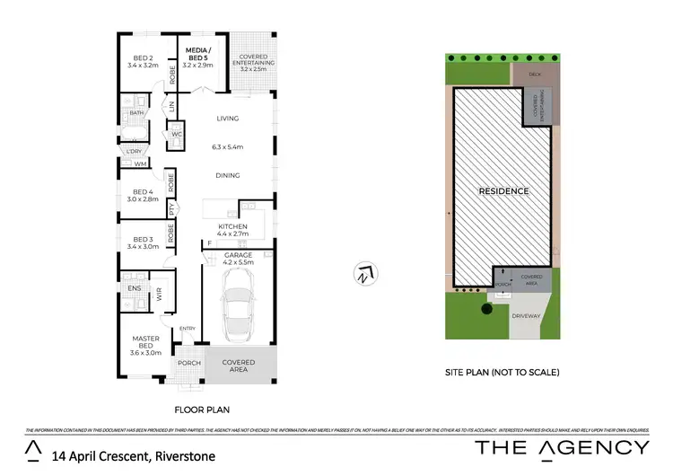 Floorplan of Homely house listing, 14 April Crescent, Riverstone NSW 2765