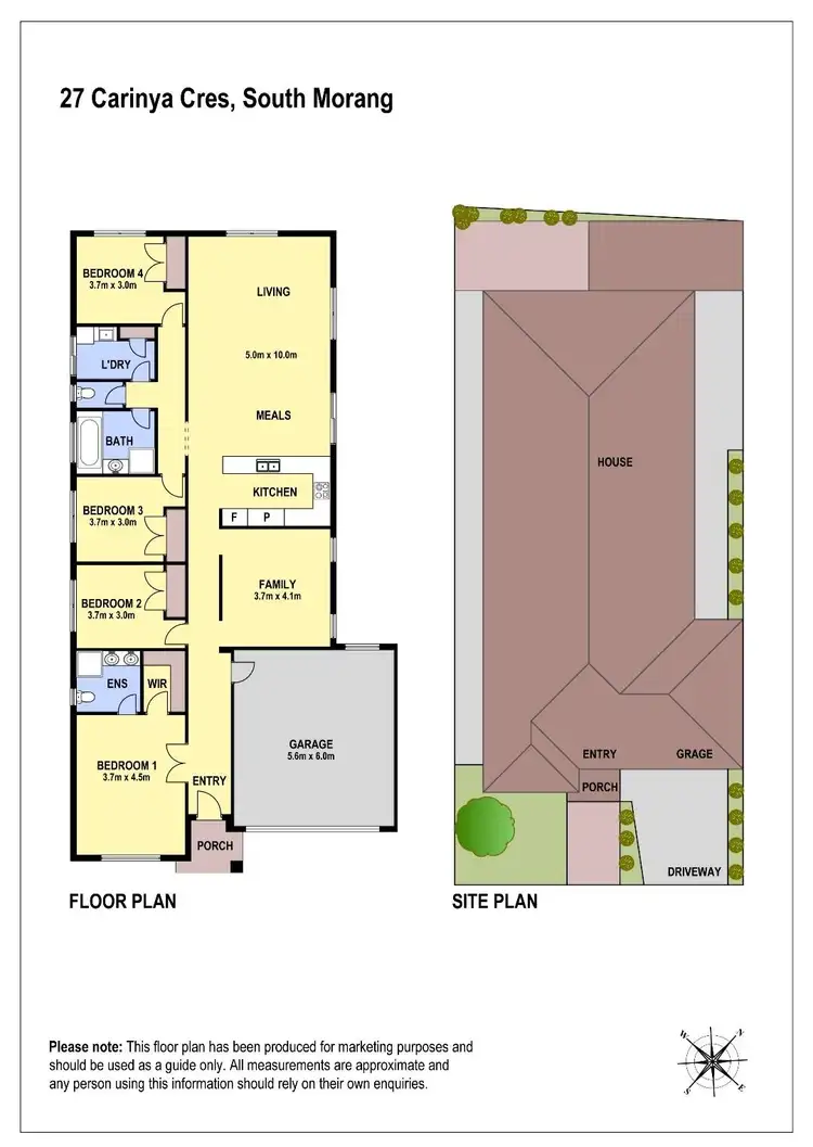 Floorplan of Homely house listing, 27 Carinya Crescent, South Morang VIC 3752